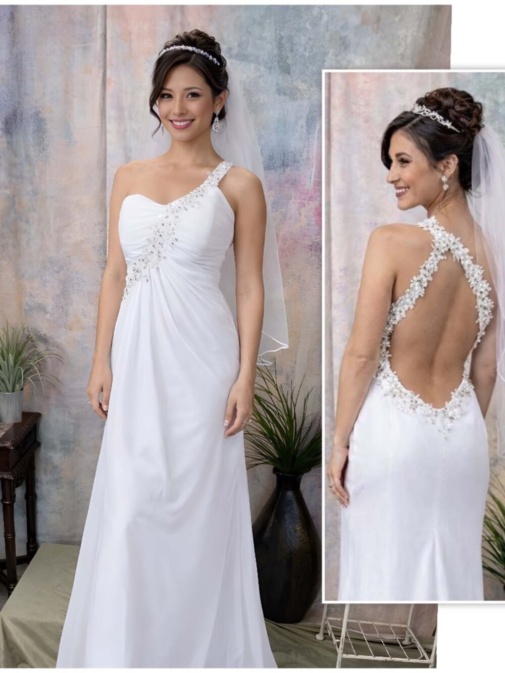 📌 Romantic With A Statement Back  Beach - Wedding - Prom - Formal Dress